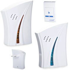   Bezdrôtový zvonček s dosahom 150 m a 1 spínačom D7610 - 230v