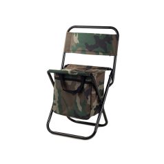   Skladacie rybárske kreslo s praktickým úložným priestorom