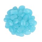 Fluorescenčné kamienky 100ks (svietia v tme) - svetlomodré