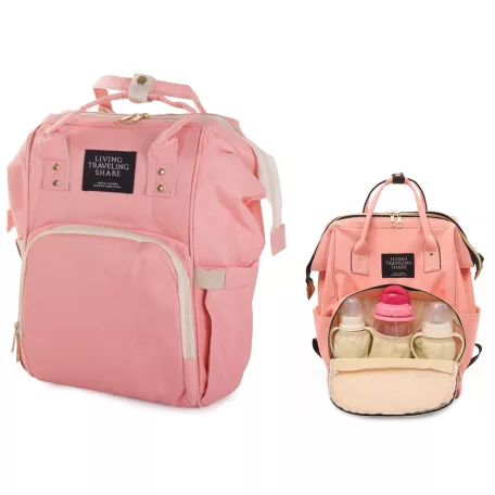 Batoh pre mamičky -  ružový