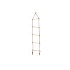 Drevený lanový rebrík