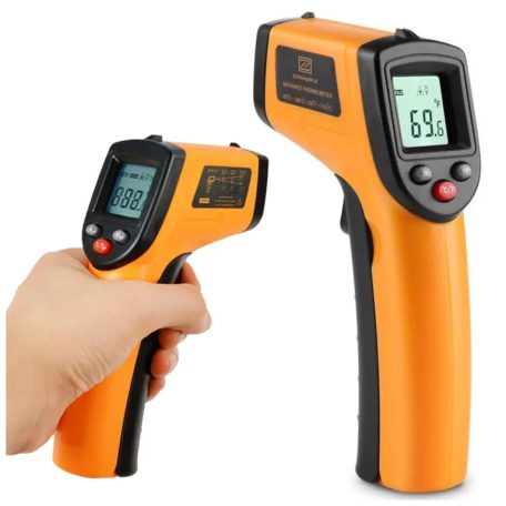 Infračervený bezdotykový teplomer laserový -50 +380°C