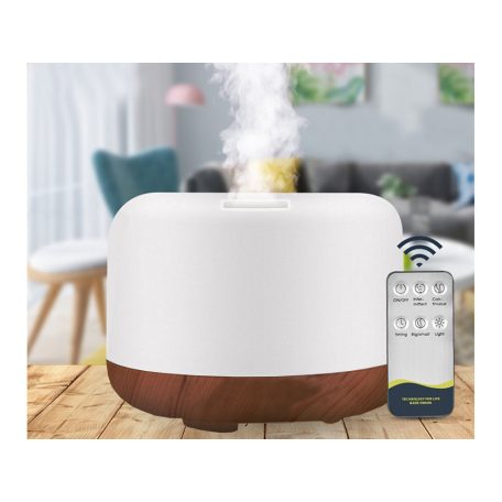 Zvlhčovač vzduchu RGB 300 ml s diaľkovým ovládaním 