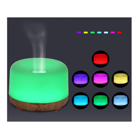 Zvlhčovač vzduchu RGB 300 ml s diaľkovým ovládaním 