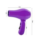 Skladací cestovný fén na vlasy s príslušenstvom - 850 W