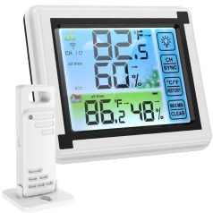   Bezdrôtová meteorologická stanica s veľkým LCD displejom