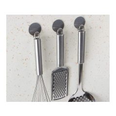 Oceľové samolepiace držiaky  - 4 ks