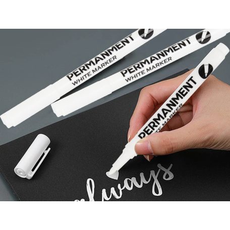 Biela fixka na sklo a pneumatiky