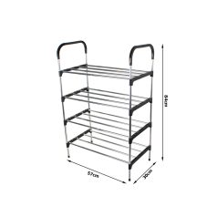 Botník až na 12 párov topánok - 4 policový