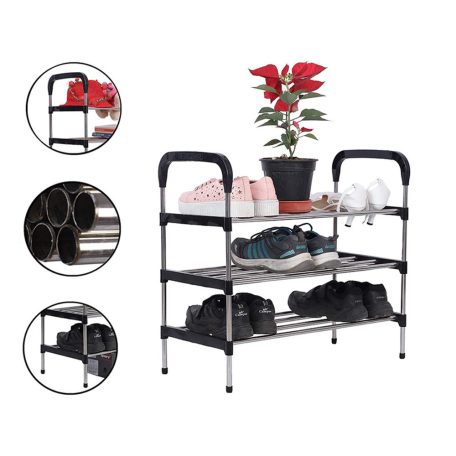 Botník až na 12 párov topánok - 4 policový