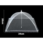 Skladacia sieť na ochranu potravín 20 x 34 cm