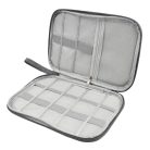 Organizér s nastaviteľnými priehradkami na káble a nabíjačku - 24 x 17 x 3 cm