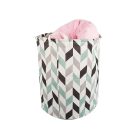 Skladací vak, box na hračky - v čiernej, šedej, tyrkysovej, bielej farbe