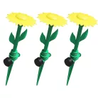 Záhradný rozprašovač na vodu v tvare kvetu, ktorá sa dá vpichnúť do zeme