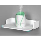 Nástenná polica - v bielej farbe