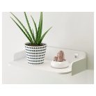 Nástenná polica - v bielej farbe