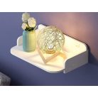 Nástenná polica - v bielej farbe