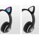 Bezdrôtové slúchadlá Cat s labkou Bluetooth  - v čiernej farbe