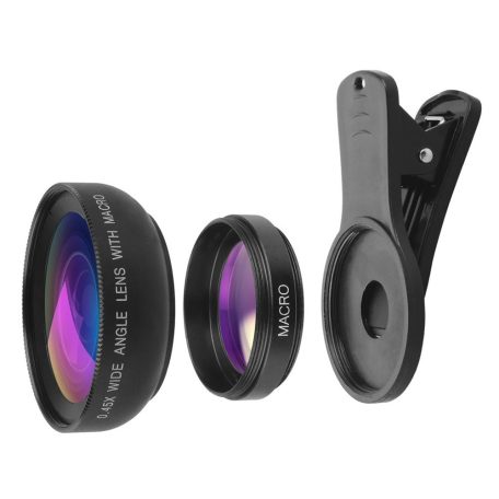 Objektív 2 v 1 na mobilný telefón - 0,45x, 12,5x