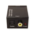 Konvertor Digitálny adaptér  (koaxiálny, Toslink SPDIF / RCA R/L)