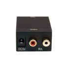 Konvertor Digitálny adaptér  (koaxiálny, Toslink SPDIF / RCA R/L)