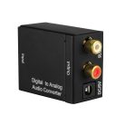 Konvertor Digitálny adaptér  (koaxiálny, Toslink SPDIF / RCA R/L)
