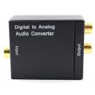 Konvertor Digitálny adaptér  (koaxiálny, Toslink SPDIF / RCA R/L)