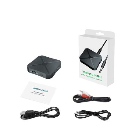 Deluxe bluetooth audio vysielač adaptér RX - TX režim, pre audio zariadenia