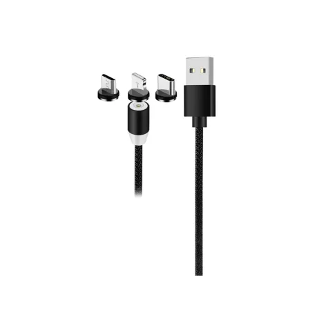 Nabíjací kábel USB osvetlenia typu C 3v1 - 1m