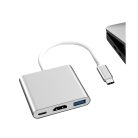 USB-C - adaptér USB/HDMI/USB 3.1