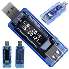 USB voltmeter, ampérmeter a merač napätia