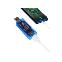 USB voltmeter, ampérmeter a merač napätia