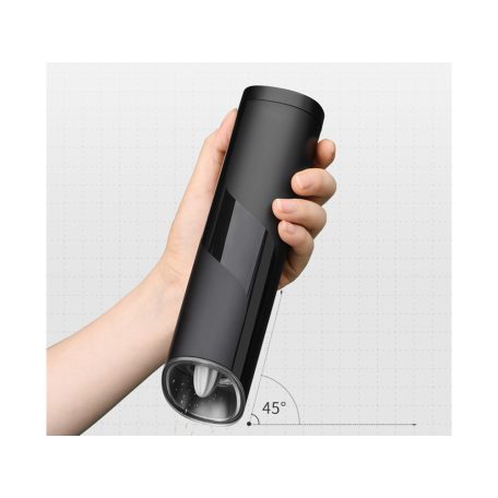 Nastaviteľný elektrický mlynček na korenie s zabudovaným osvetlením