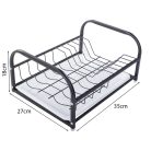 Odkvapkávač na riad s táckou