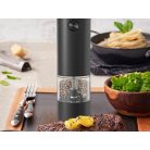 Nastaviteľný elektrický mlynček na soľ a korenie s LED osvetlením