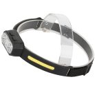 Dvojitá LED čelovka s bočným osvetlením