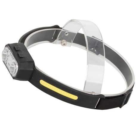 Dvojitá LED čelovka s bočným osvetlením