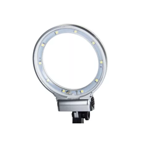 Držiačik s lupou, s 3x- 4,5x zväčšením - s 10 LED diódami