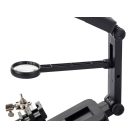 Univerzálny stojan na spájkovanie s lupou