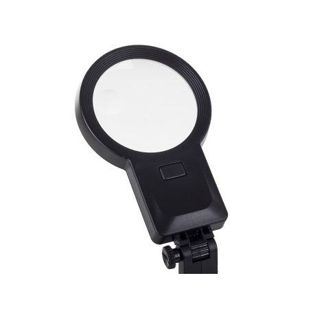 Univerzálny stojan na spájkovanie s lupou