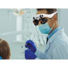 Dvojité zväčšovacie okuliare so zabudovaným LED osvetlením - 3X-10X zväčšenie