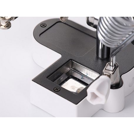 Univerzálny stojan na spájkovanie s lupou - 11x/4,5x