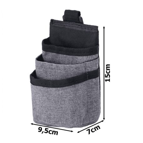 Závesné puzdro do auta na mobilný telefón a okuliare