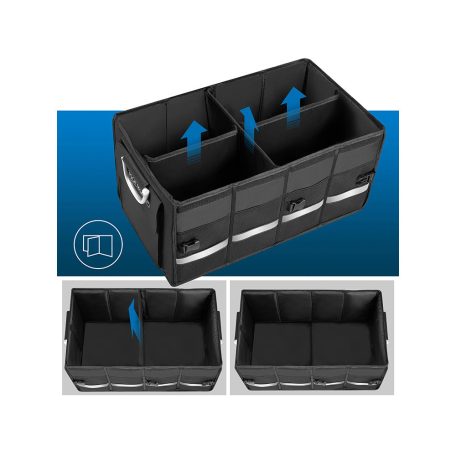 Prenosný profesionálny organizér do kufra auta - 60 l