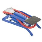 Nožná pumpa na auto/bicykel s manometrom