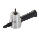 Nástavec do vŕtačky na rezanie plechu