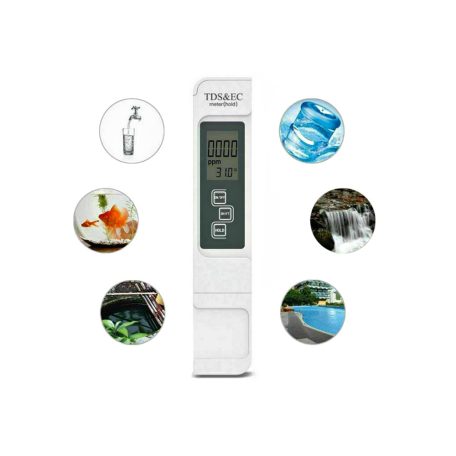 Digitálny merač TDS a EC, merač kvality vody s LCD displejom