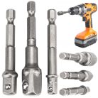  Sada adaptérov na gola hlavice- 1/4 3/8 1/2