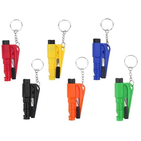 Rozbíjač skla - nôž na bezpečnostné pásy 3 v 1