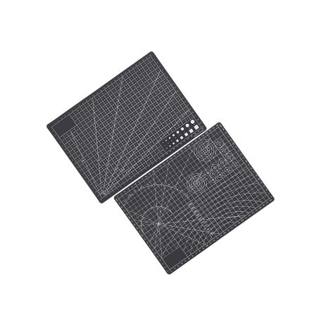 Podložka na presné rezy, modelovanie, montáž v čiernej farbe